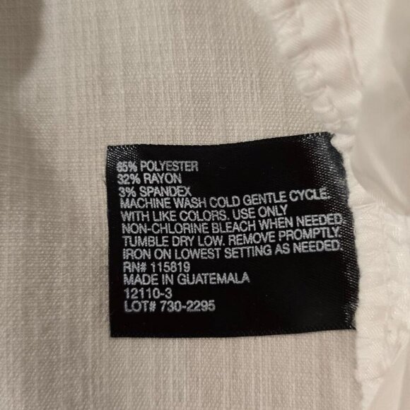 Worthington Sz 16P Women’s Straight Leg Modern Fit Chino Flat Front Formal Pants - Picture 9 of 11